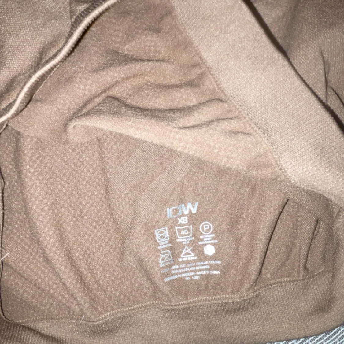 Brun croppad träningströja från ICANIWILL - 3