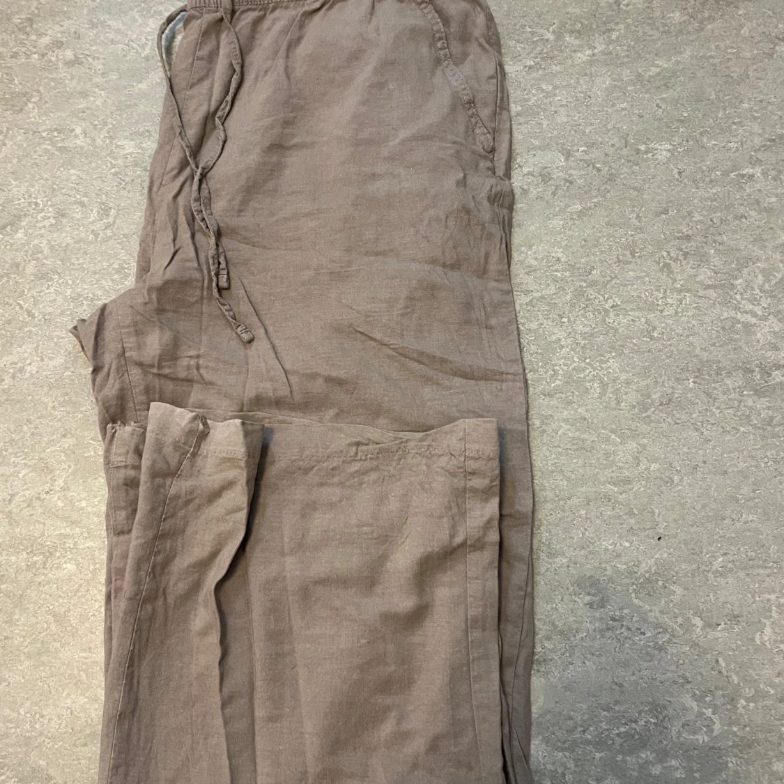 Linné byxor lager 157