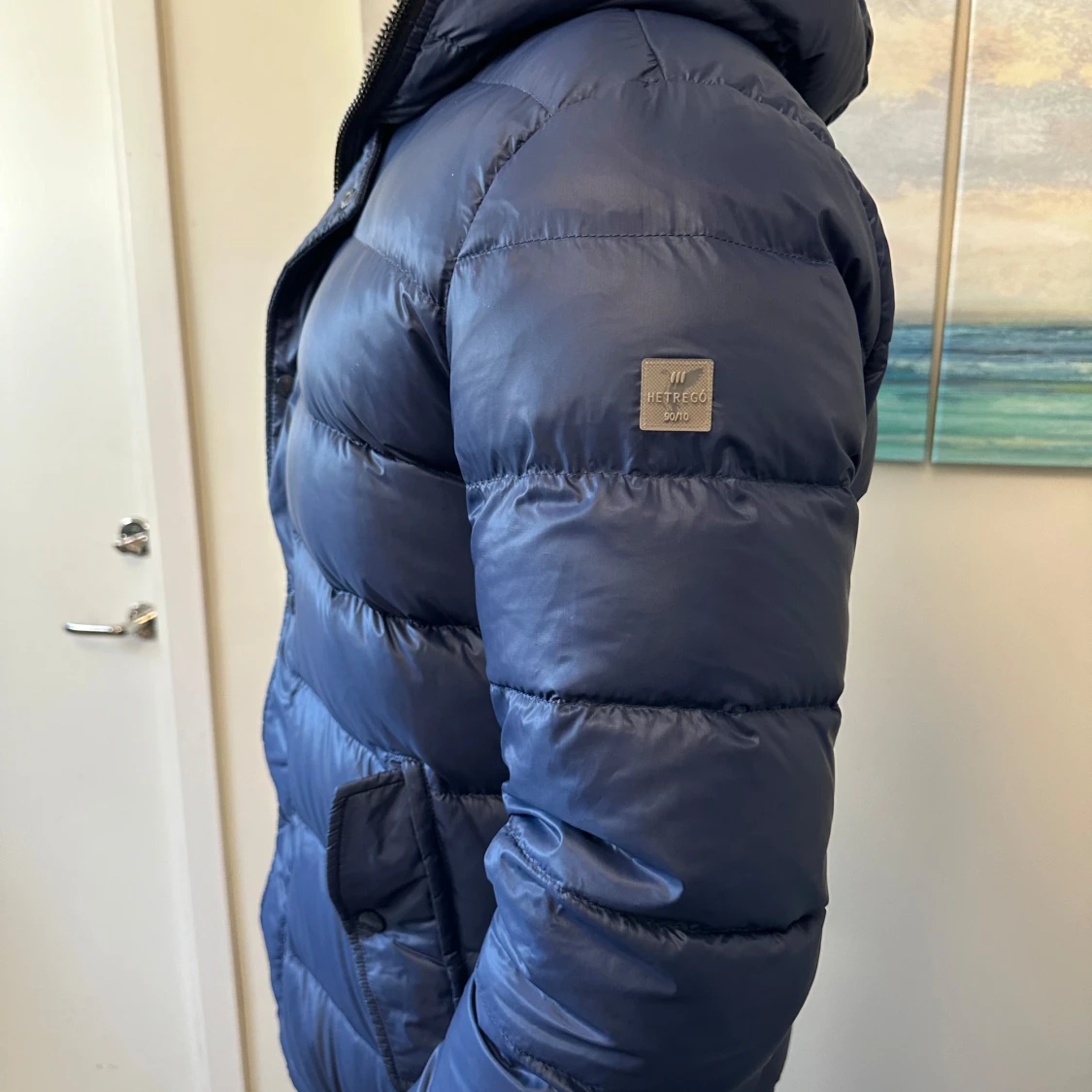 Blå dunjacka från Hetrego - 93