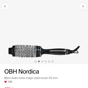  Björn Axén värme värmeborste storlek 45mm -  Bra skick jättefina lockar som ny har slängt kartongen den kom i💕