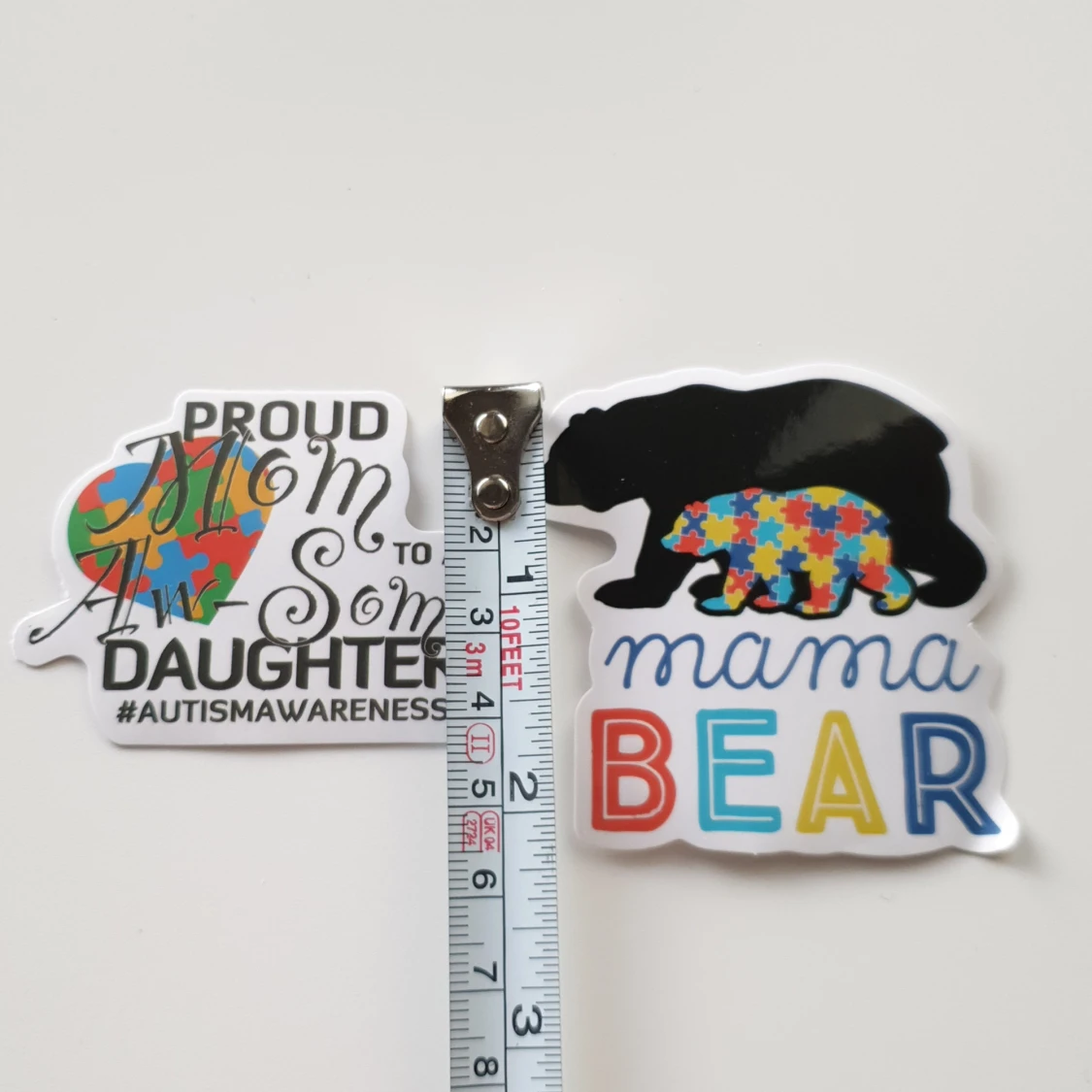 2st Autism mom, klistermärken/stickers  - 90