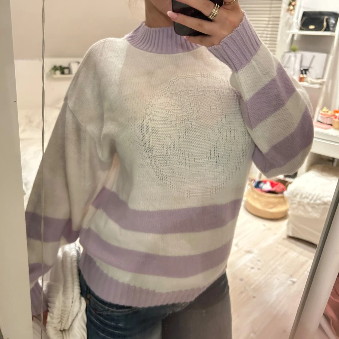 Stickad tröja  - 92