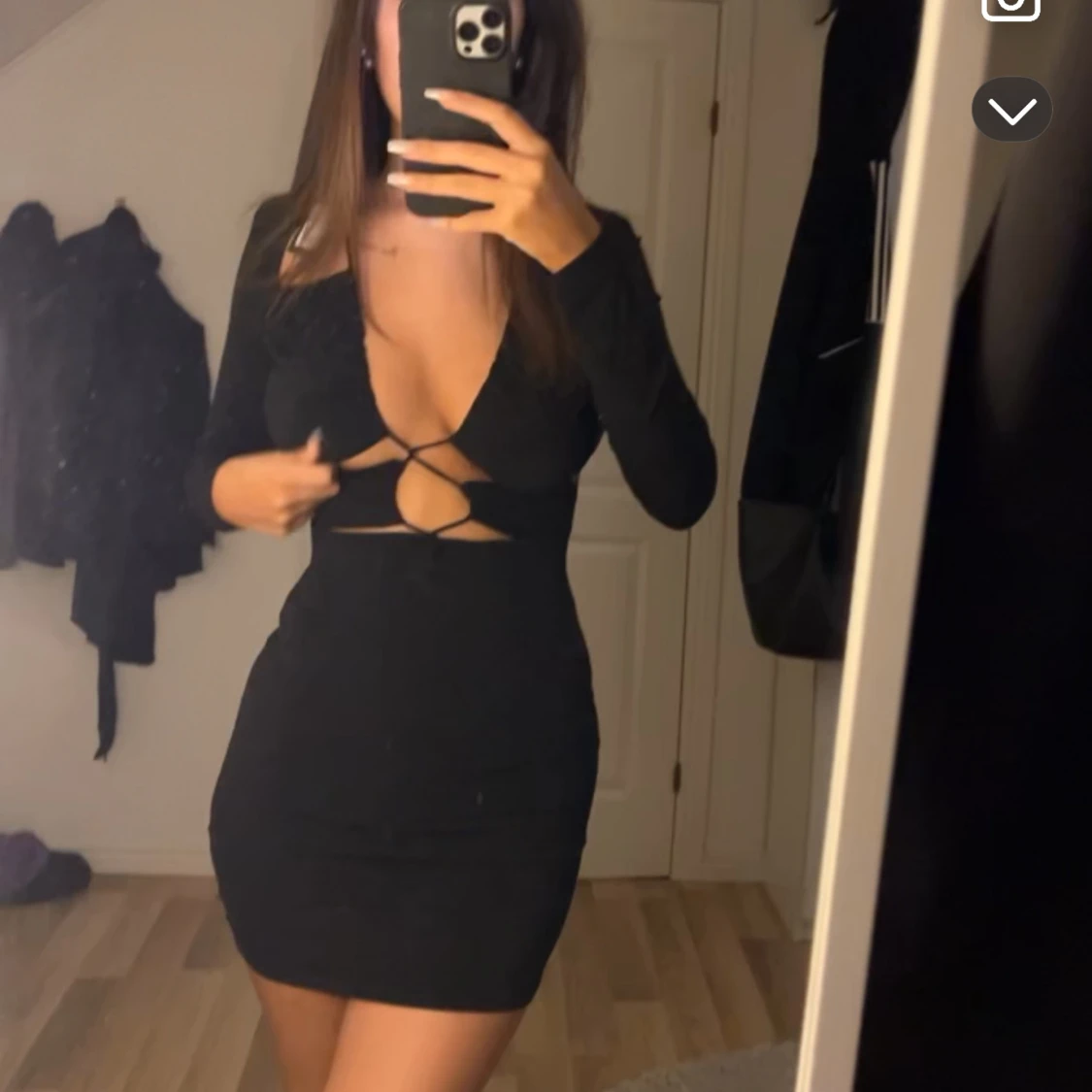 Svart klänning - 91
