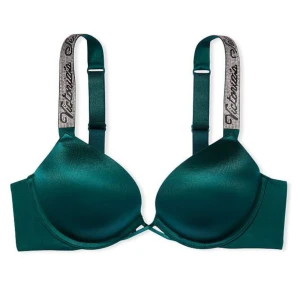 Victoria’s Secret bra - Victoria’s Secret Bombshell rhinestone push up bra💚 jätte snygg och storlek 32C/70C. 