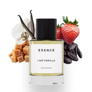 I am vanilla parfym - I am vanilla parfym från essnce. Luktar precis som en jordgubbstårta och fick mång komplimanger när jag hade den men jag har lite för många parfymer😅. Den är typ hel full, har bara använt den en gång. Skriv för frågor ❤️