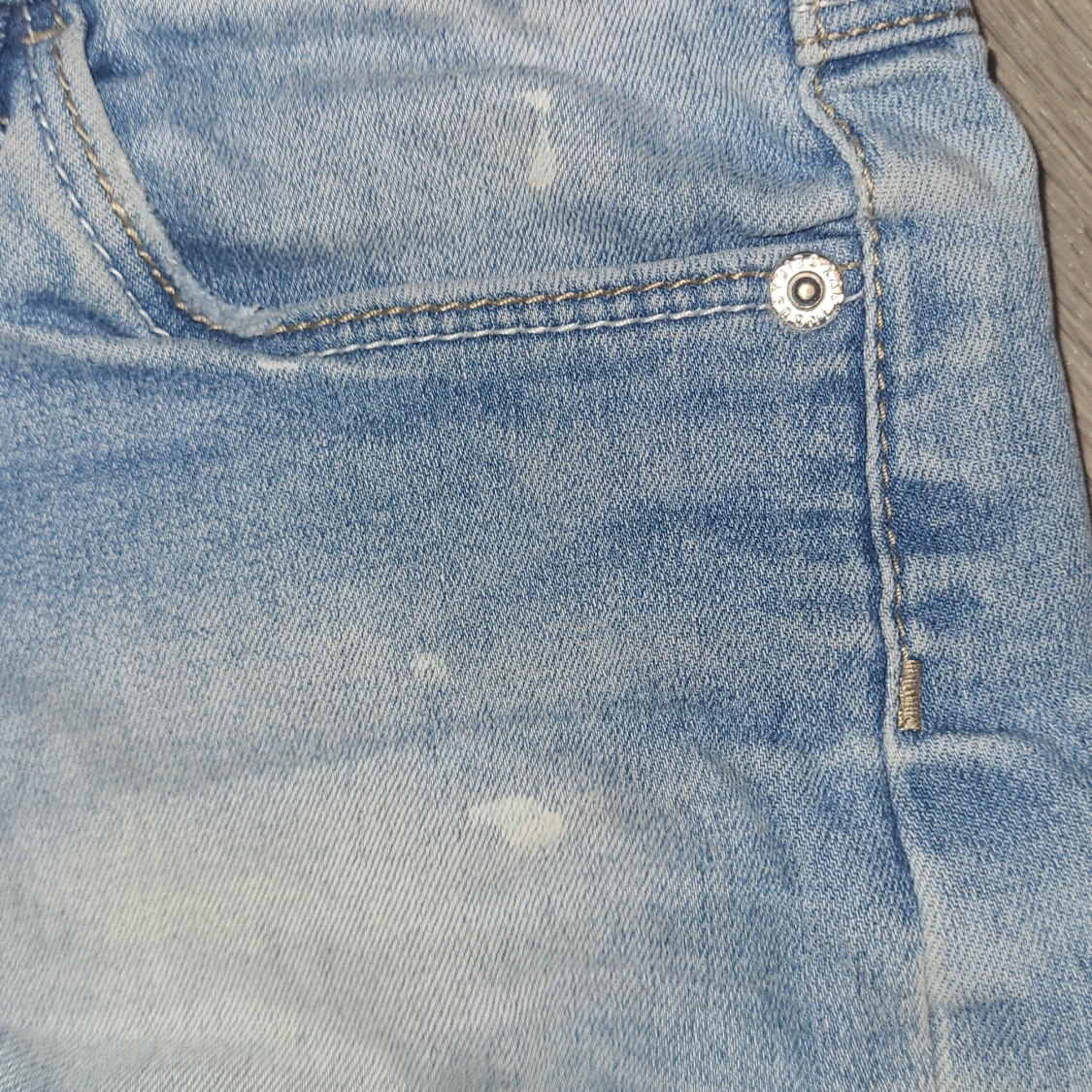 Blå jeansshorts från LAB Industries  - 3