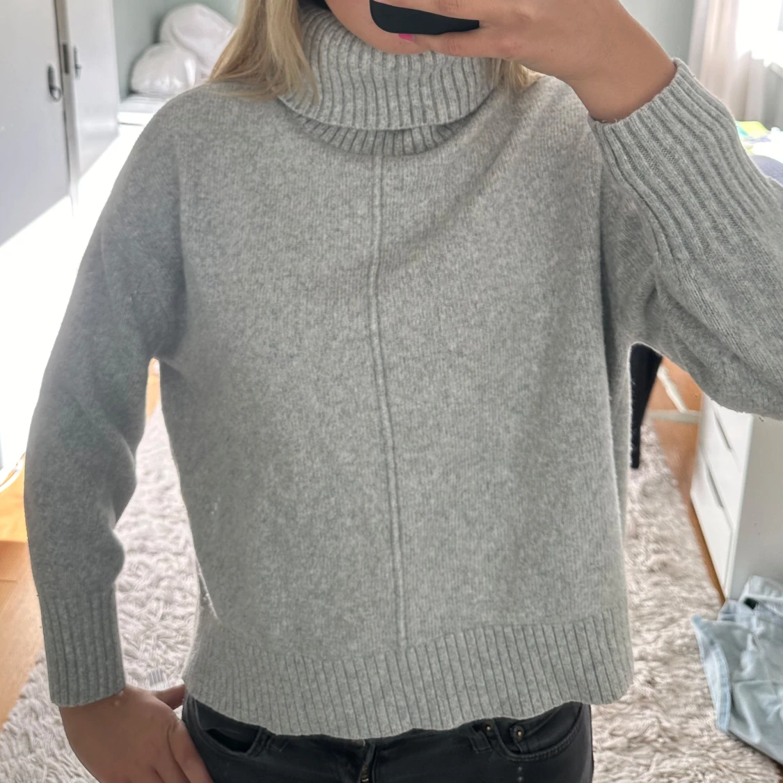 Stickad tröja hm  - 90