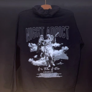 En snygg hoodie köpt från night addict - En fin hoodie som inte används. Mycket bra skick!