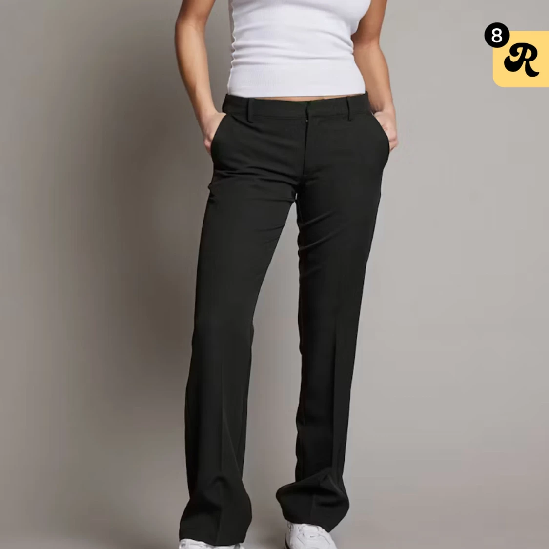 Svarta kostymbyxor - 1