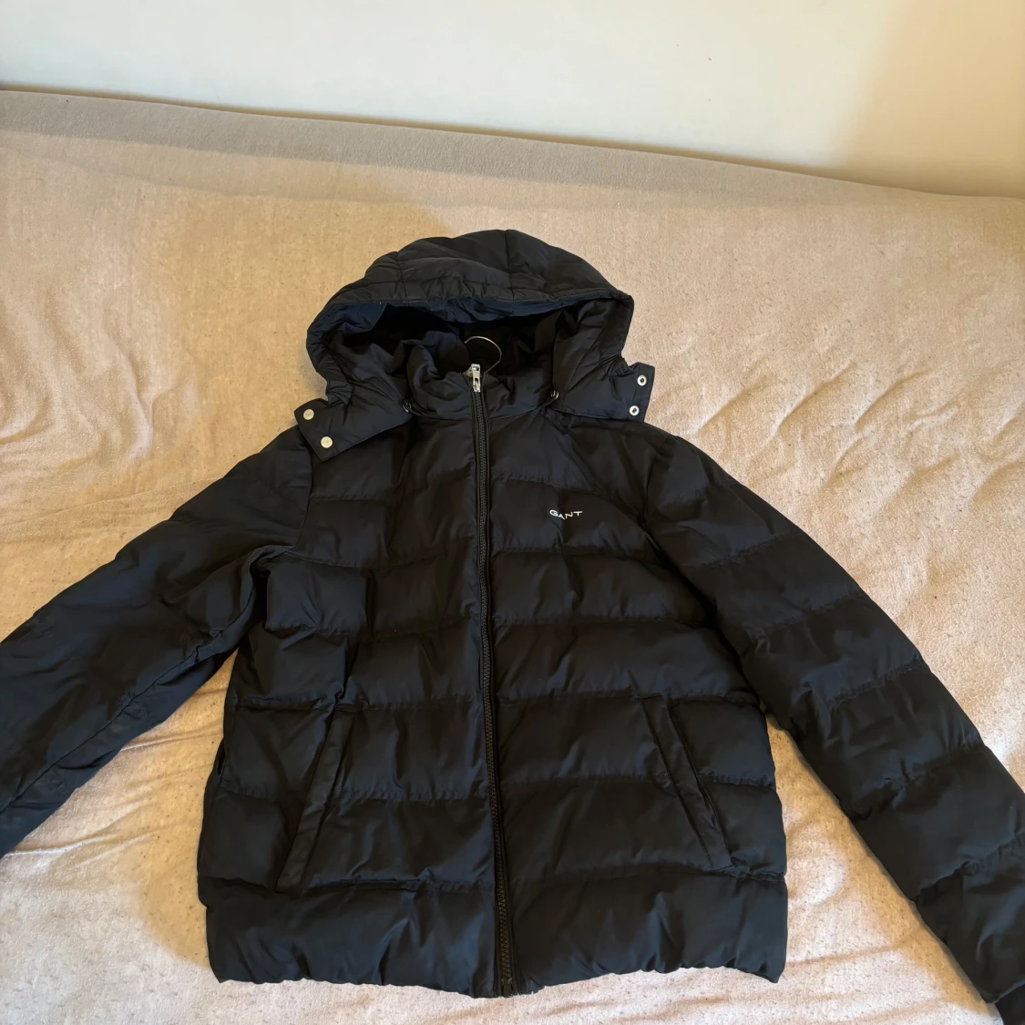 Svart/mörkblå vinterjacka - 91