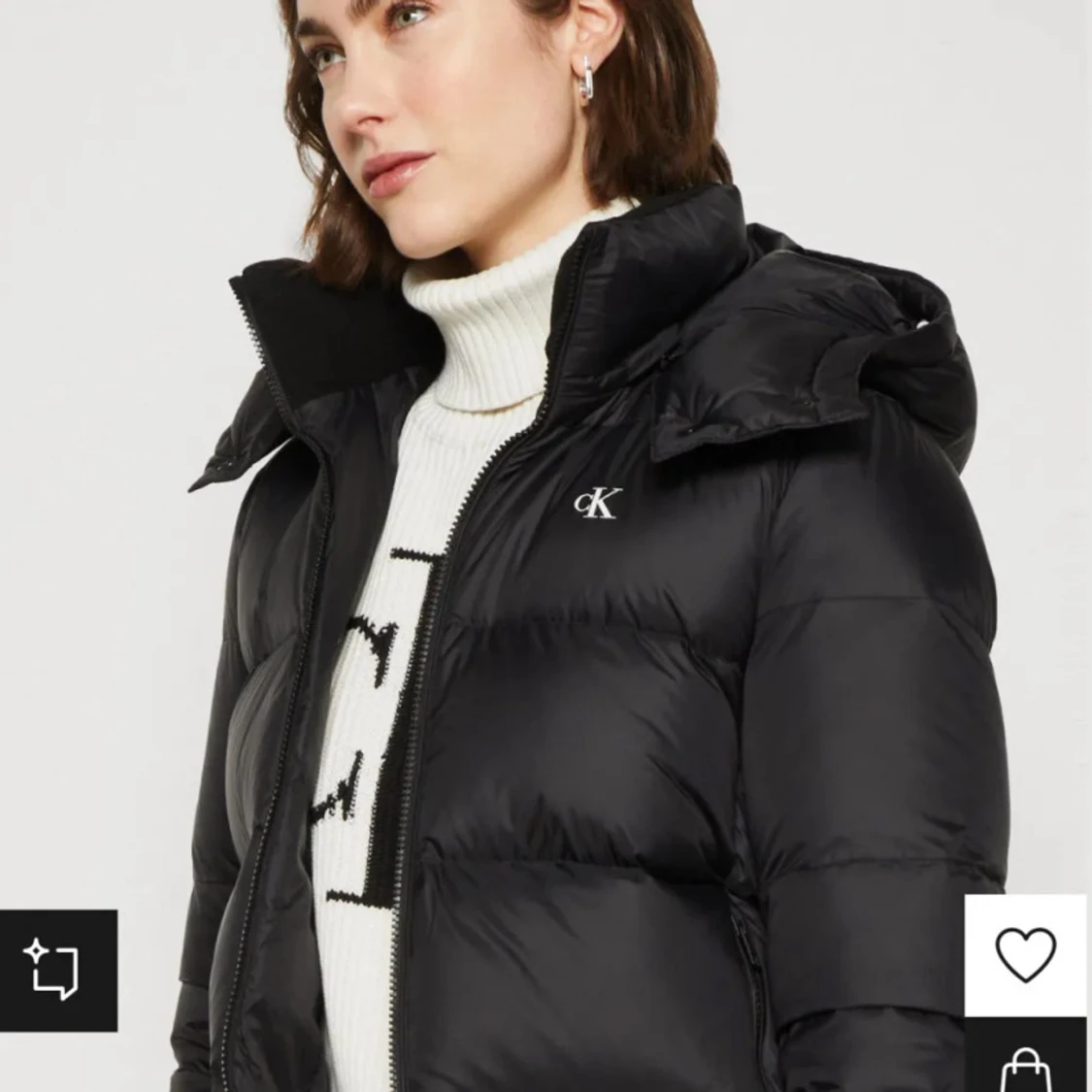 Svart dunjacka från Calvin Klein - 91