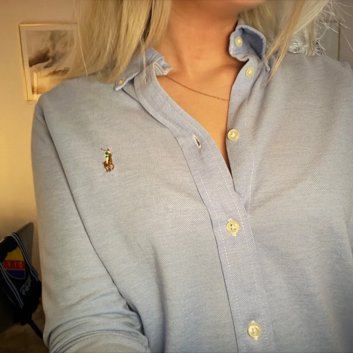 Blå skjorta från Ralph Lauren - 91