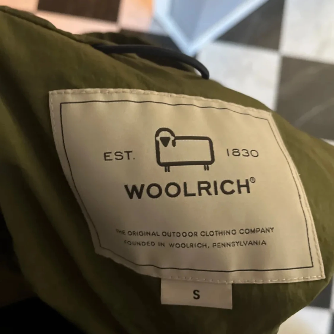 Grön vindjacka från Woolrich - 90