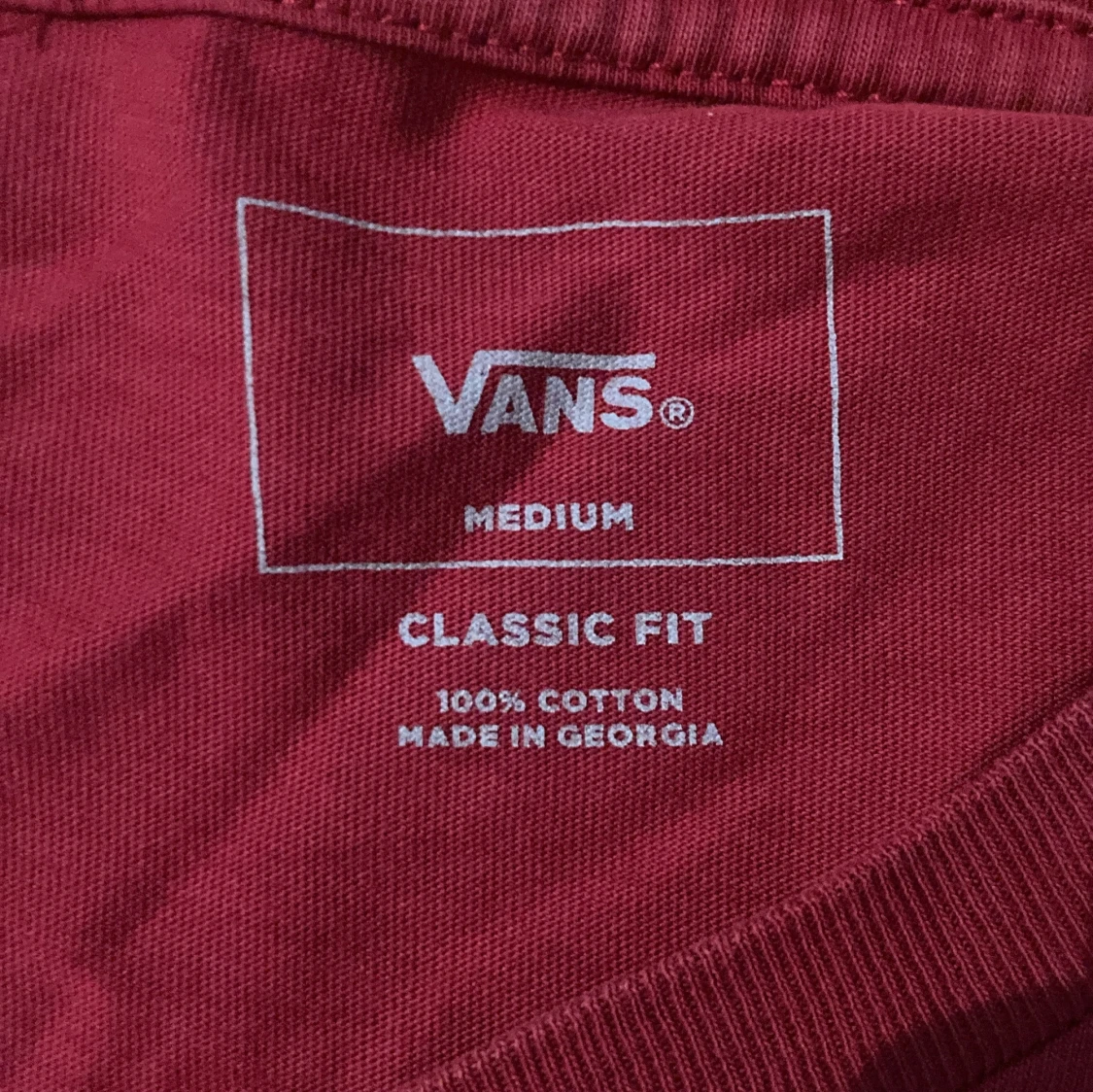 Röd t-shirt från Vans - 2