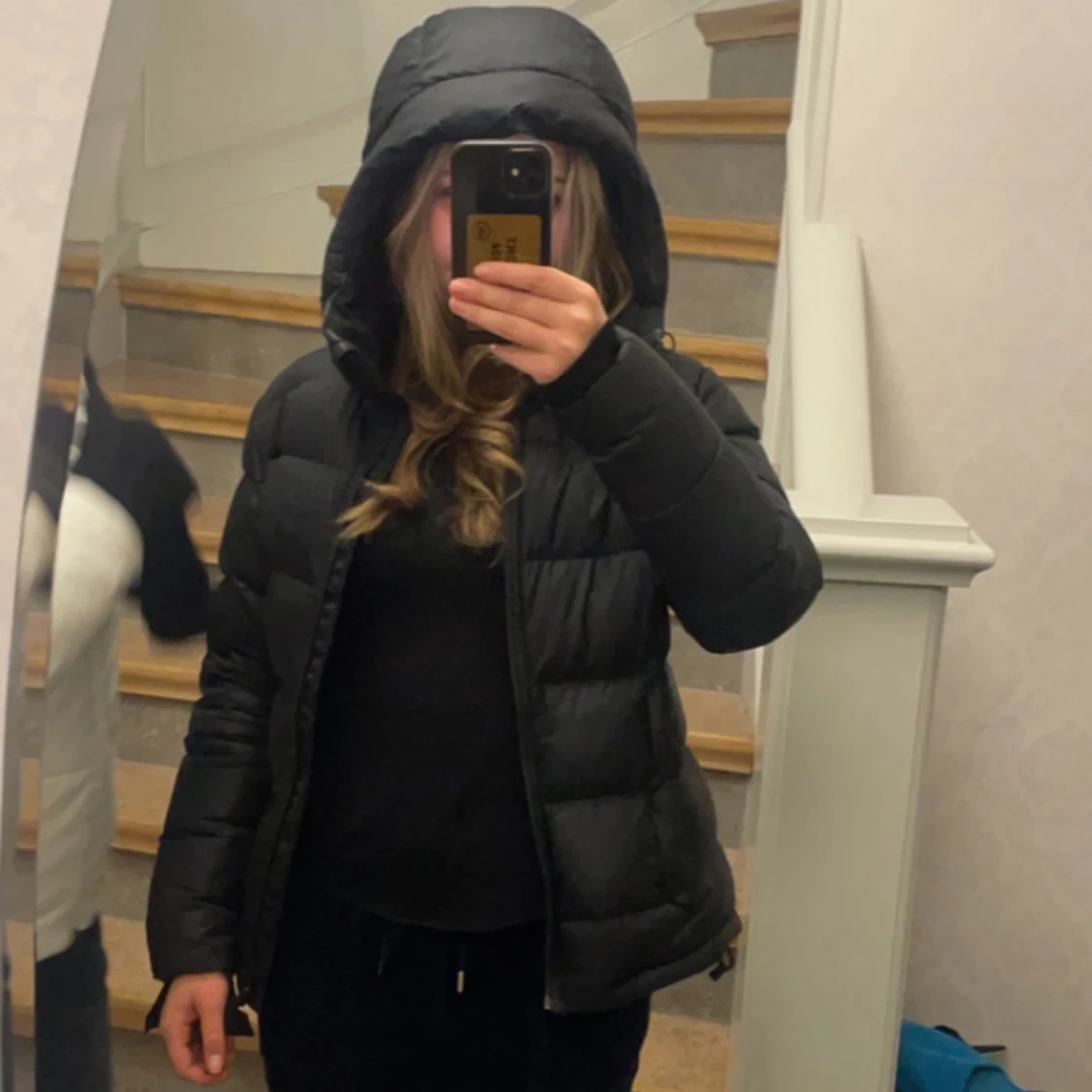 Svart dunjacka från Everest - 90