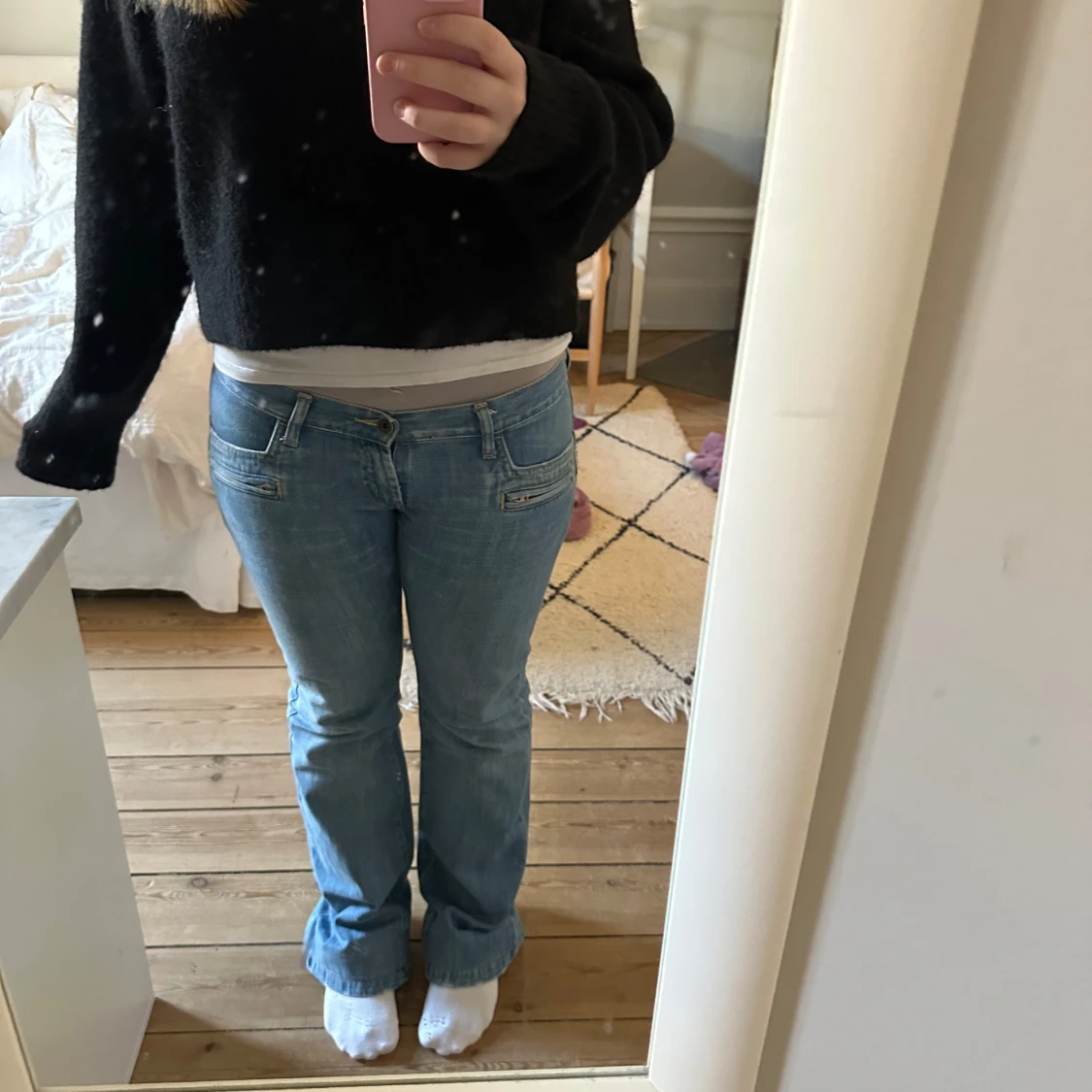 Lågmidjade jeans - 92