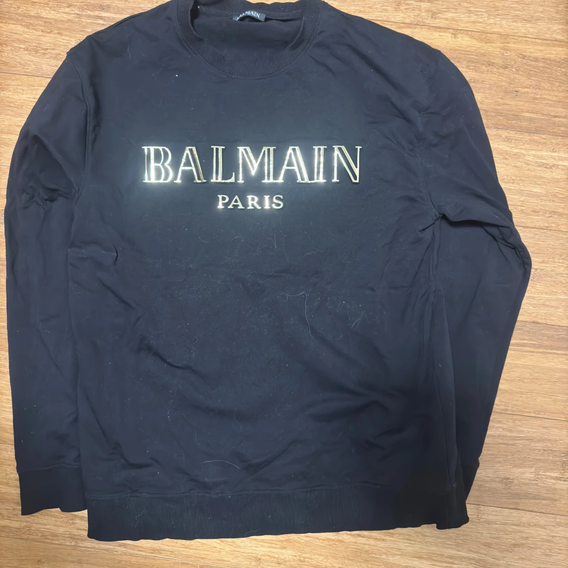 Svart tröja från Balmain