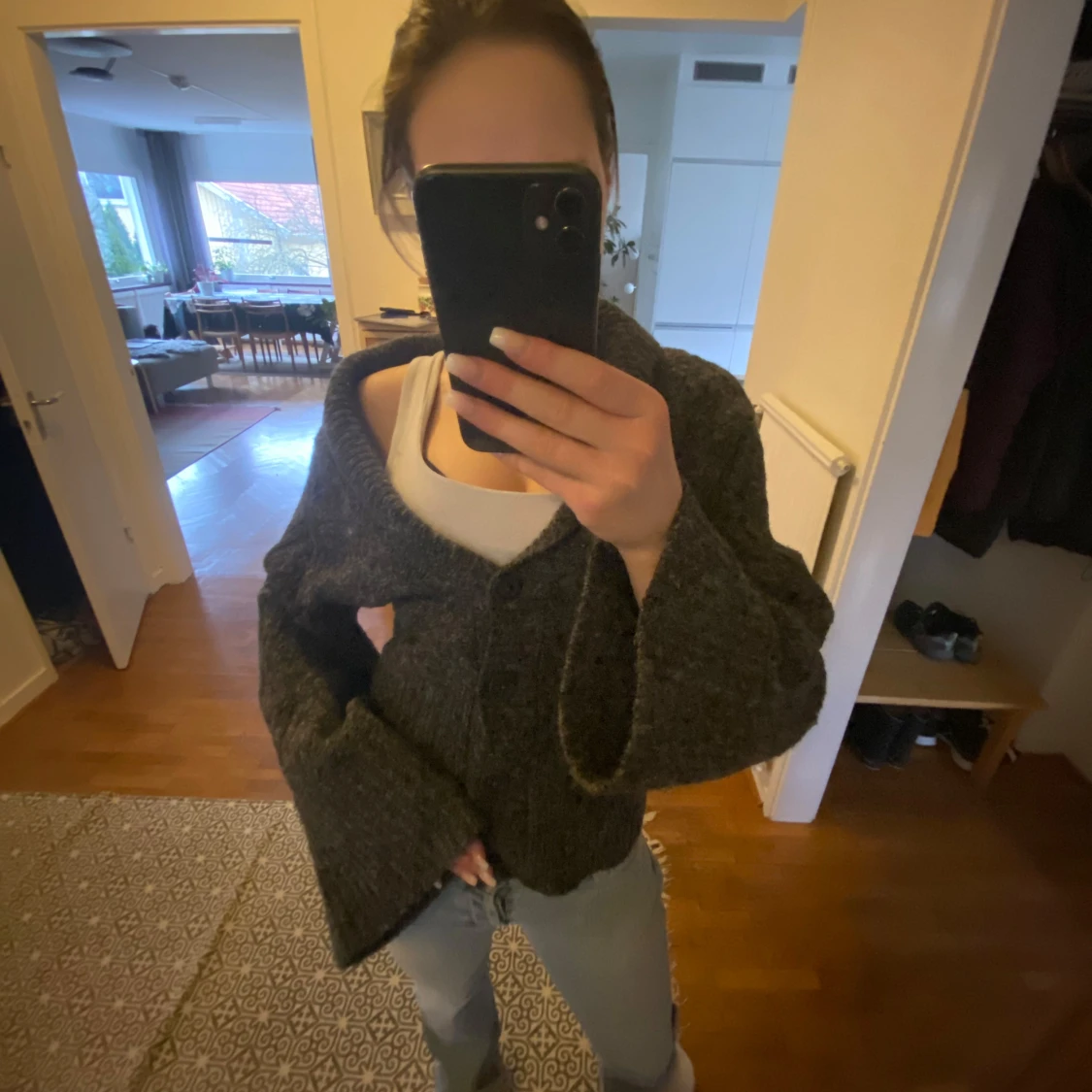 Mörkgrå kofta från GAP