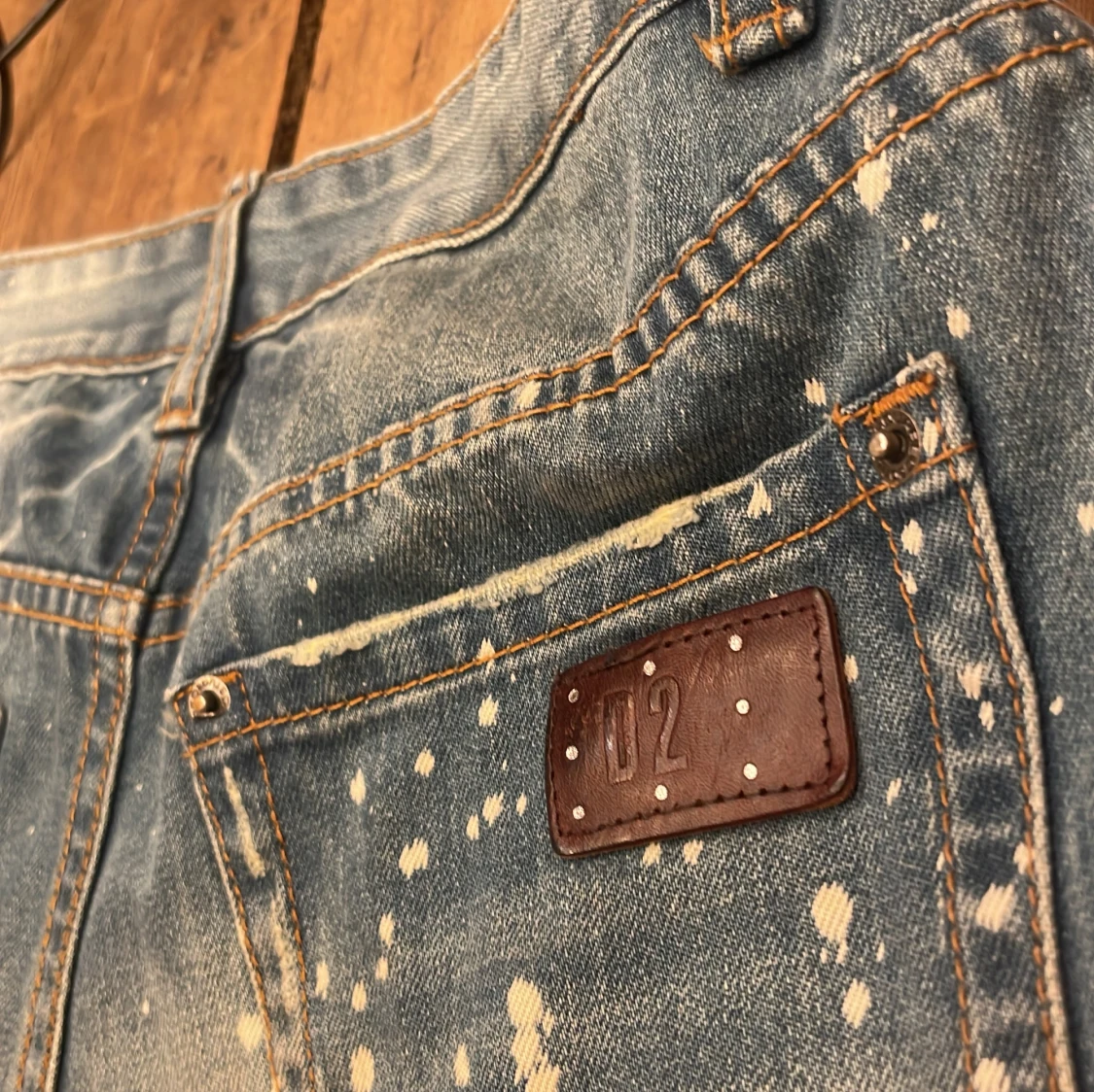 Blåa Dsquared jeans  - 91