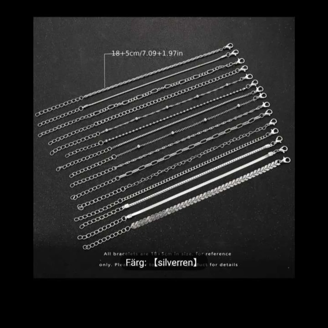 Silverfärgad halskedja med stjärnhänge - 91