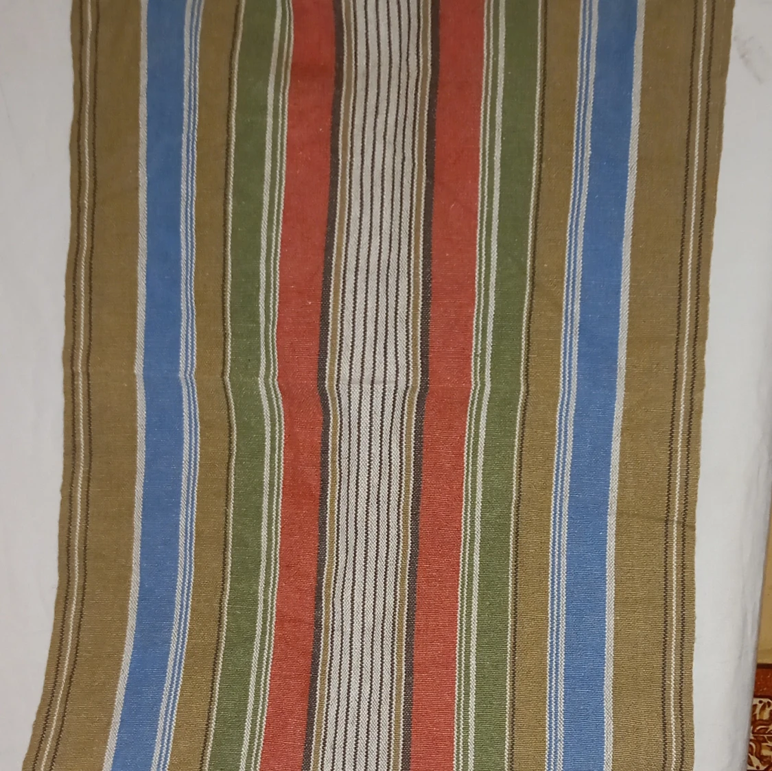 Randig vävd duklöpare ca br43, längd 130 - 1