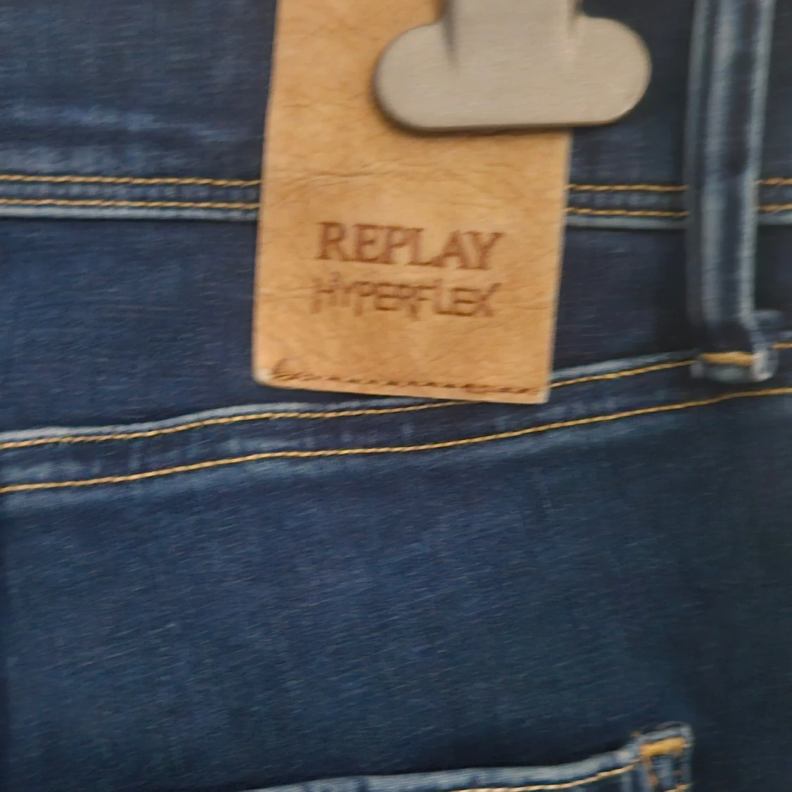 Blå Replay Hyperflex Jeans - 2
