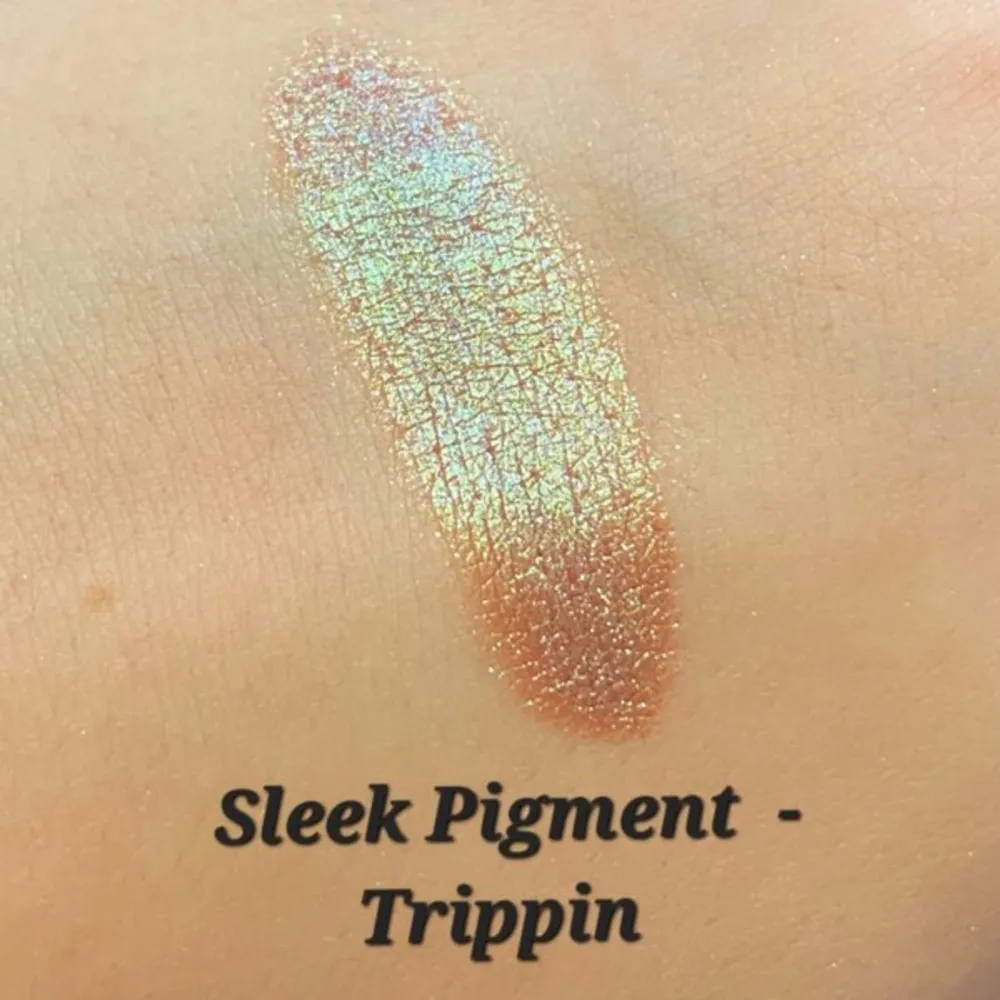 Säljer Wet n Wild MegaGlo Hello Halo Liquid Highlighter i färgen Guided Glow och två Sleek Makeup Loose Pigment i färgerna Euphoric och Trippin. Oanvända.. Skönhet.