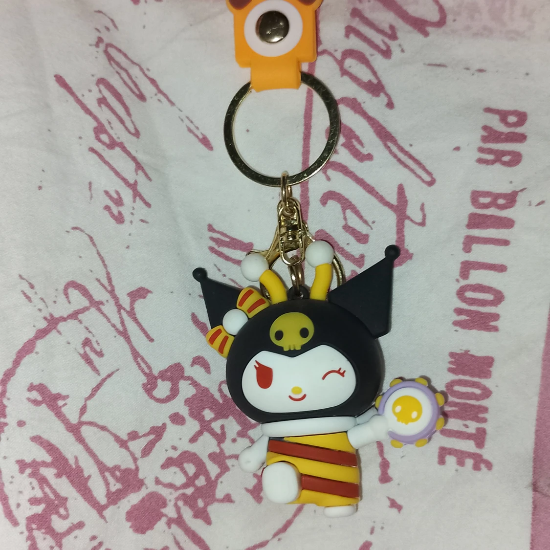 Kuromi nyckelring ny