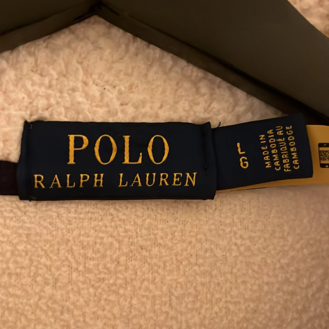 Ralph Lauren Beige fleece tröja  - 2