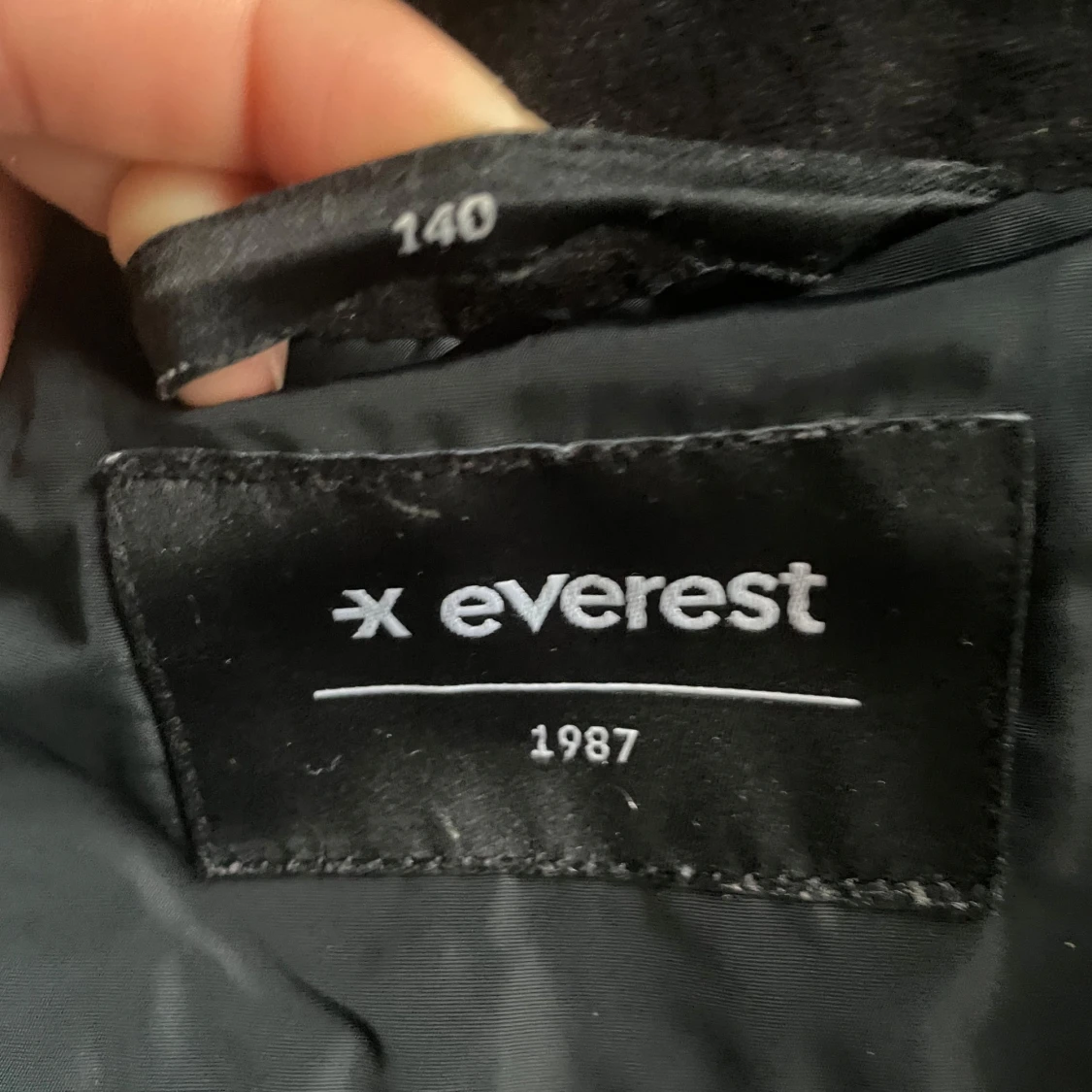 Svart dunjacka från Everest - 3