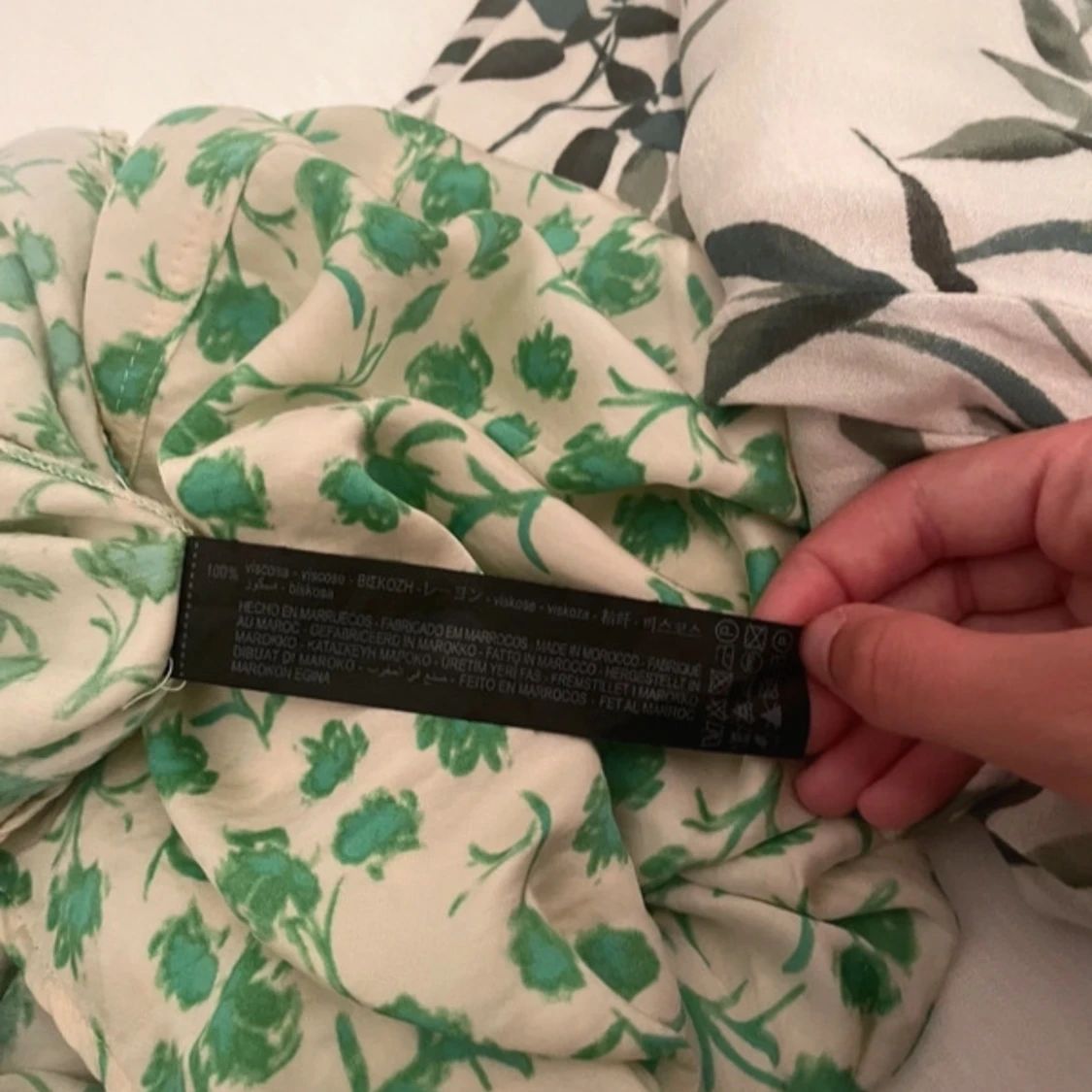 Blommig klänning från Zara - 1