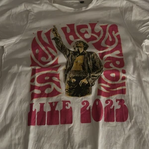 Håkan Hellström tröja - Merch från Håkan Hellström Live 2023. Jag kollade på konserten i Helsingborg. Köpt för 400.