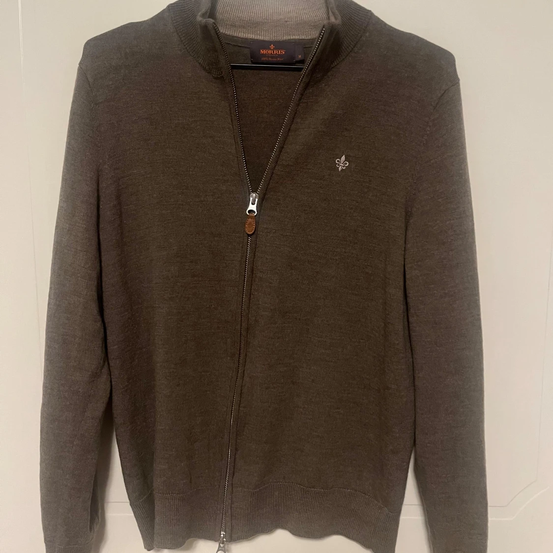 Morris tröja med dragkedja 