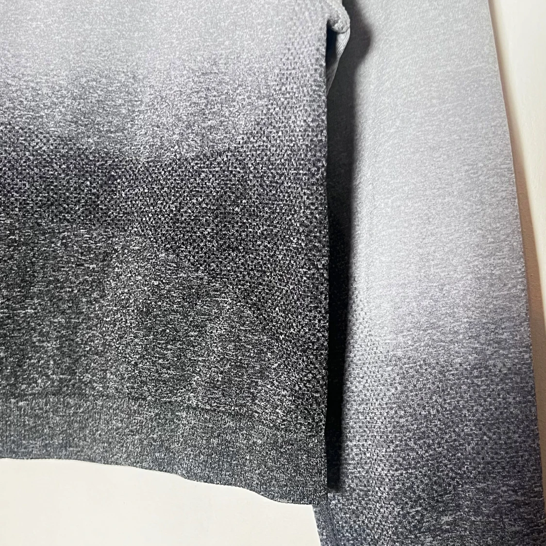 Grå/svart tränings crop top - Work Out - 2