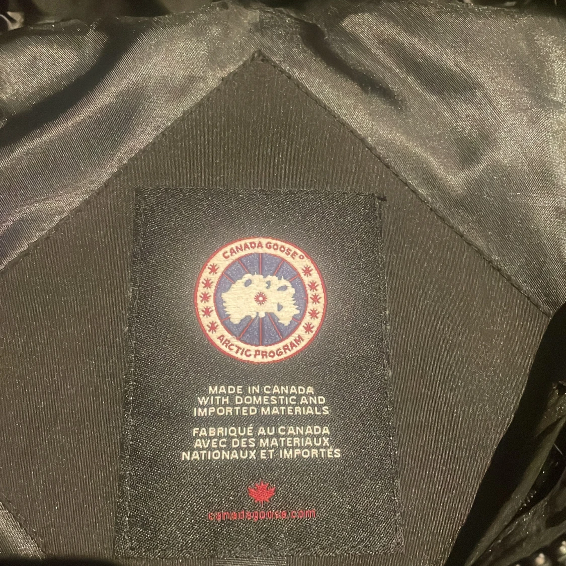Svart Canada Goose wyndham.  - 91