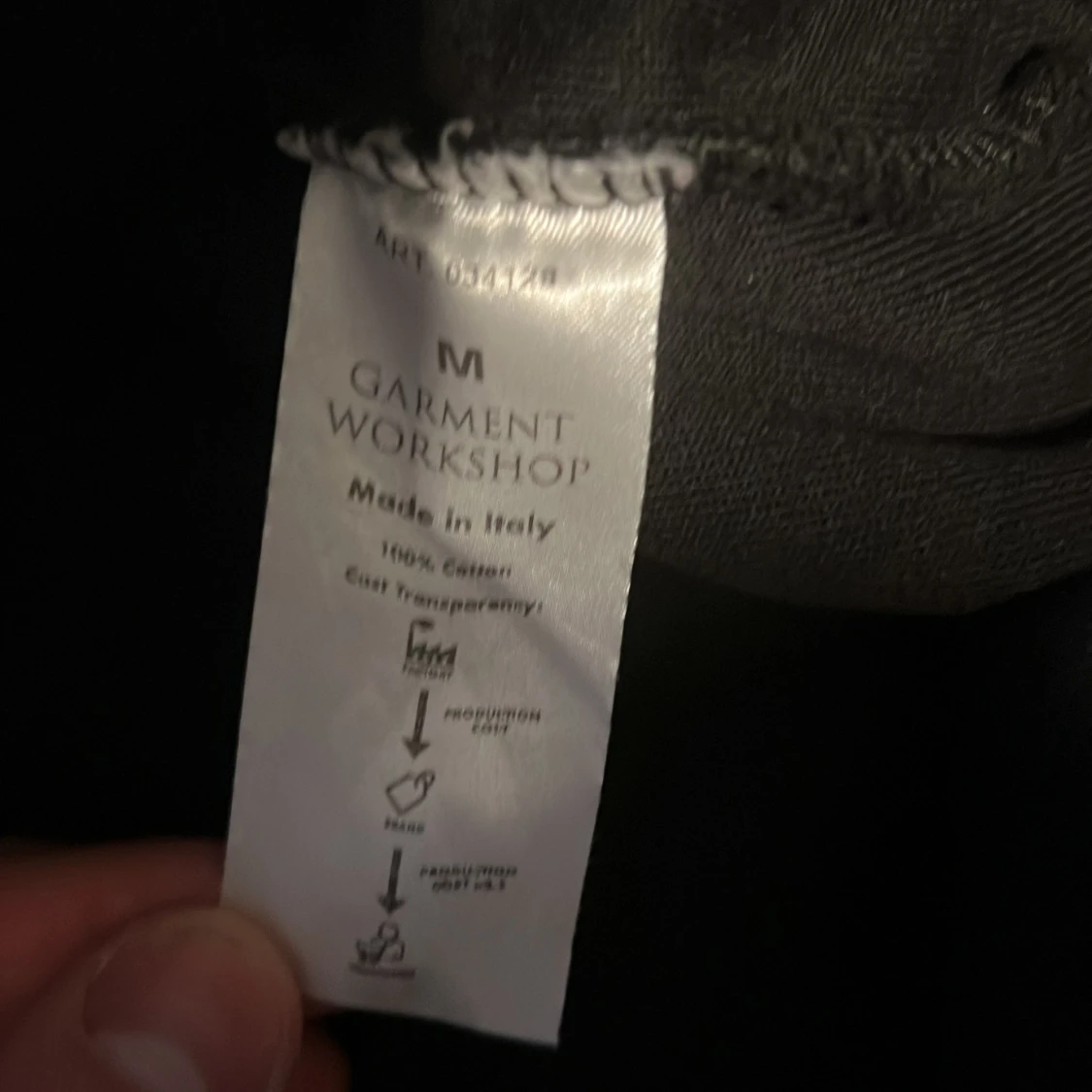 Svart hoodie från Garment Workshop - 92