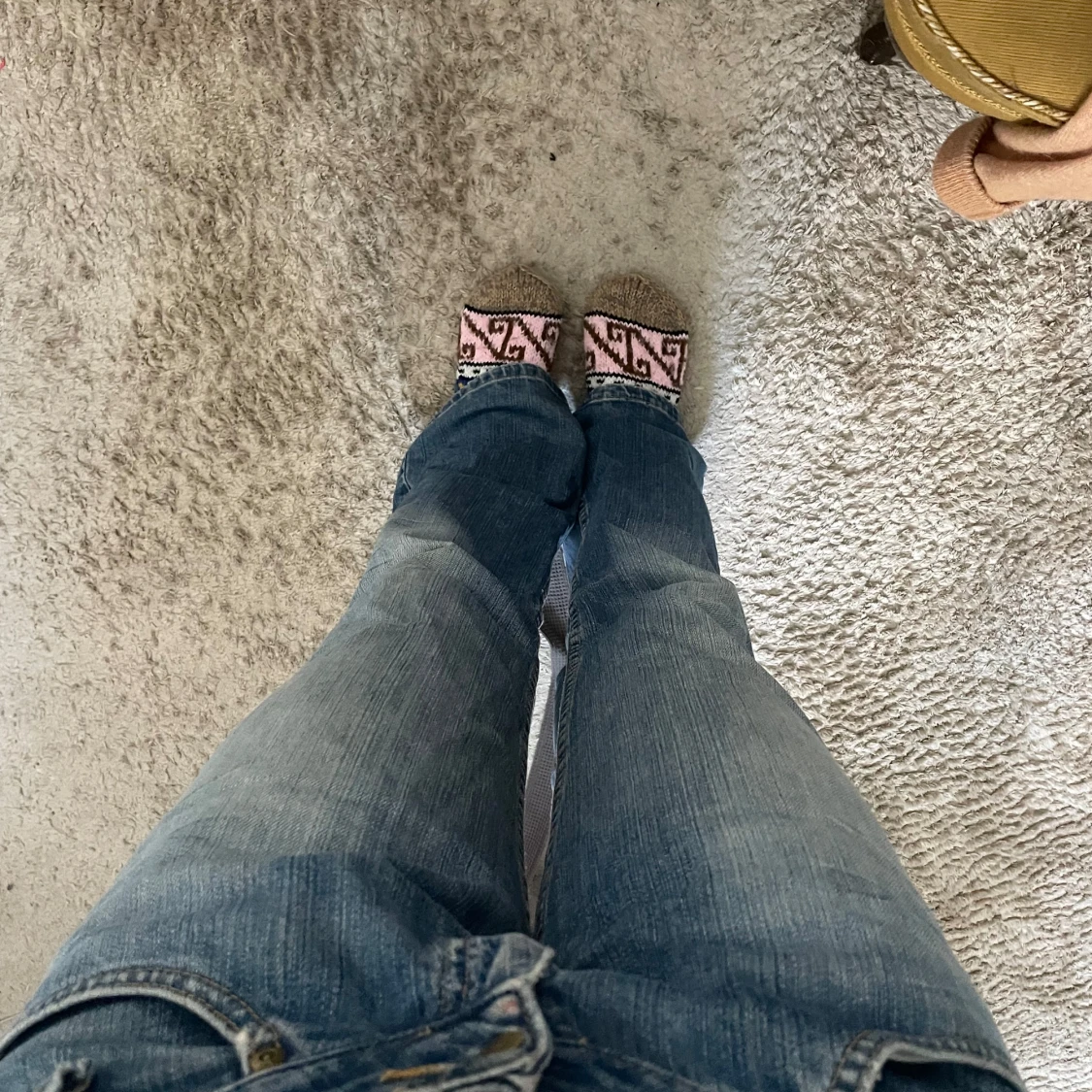 Lågmidjade jeans  - 90