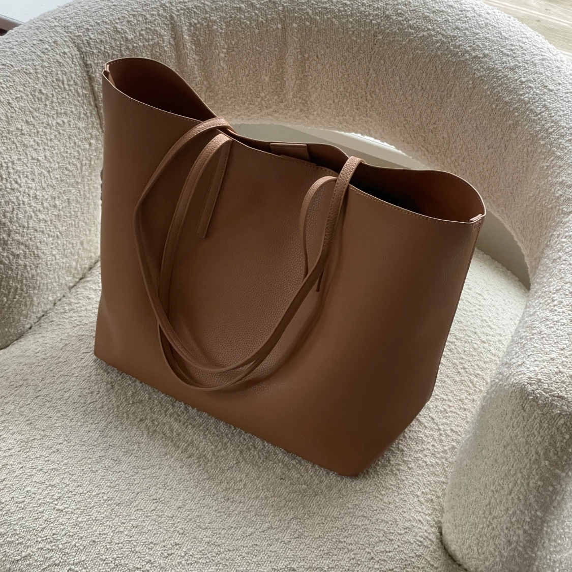 Polene inspirerad brun väska - 90