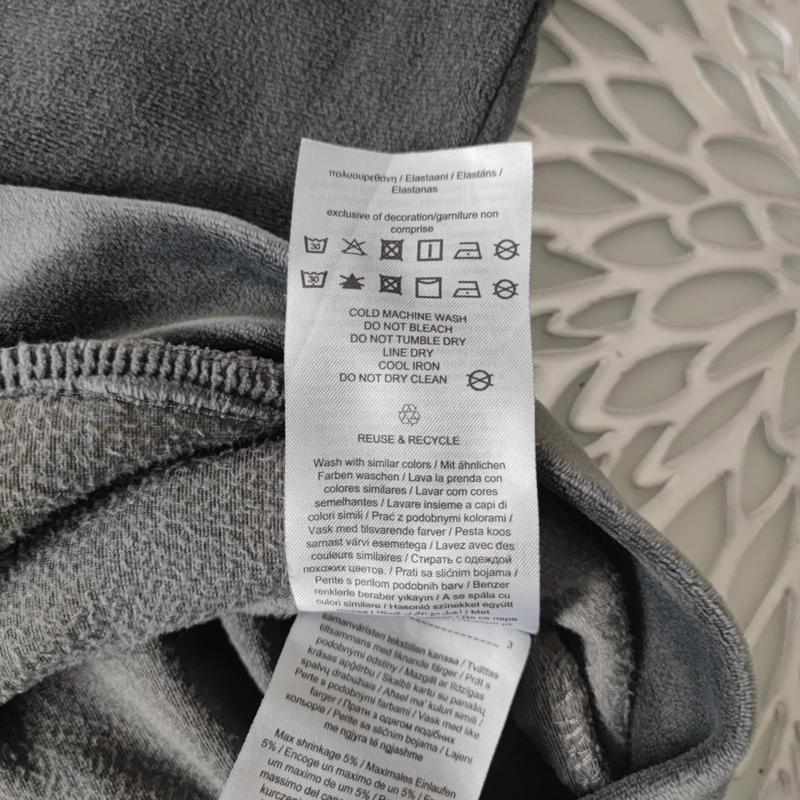 Only grå huvtröja, storlek XS - 3