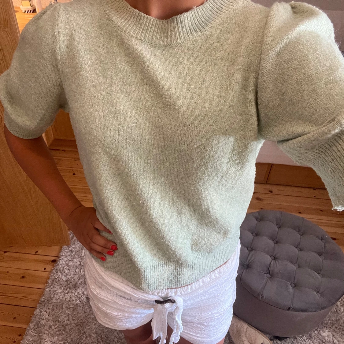 Jättesöt stickad T-shirt