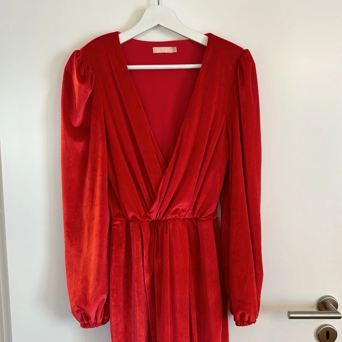 Röd långklänning från By Malina - 90