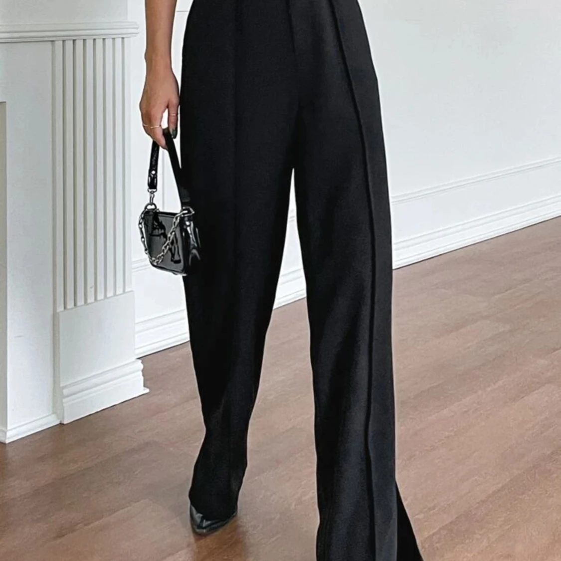 Svarta kostym byxor  - 91