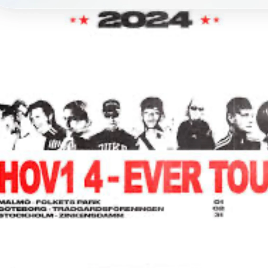 Hov1 4-Ever biljett  - 90