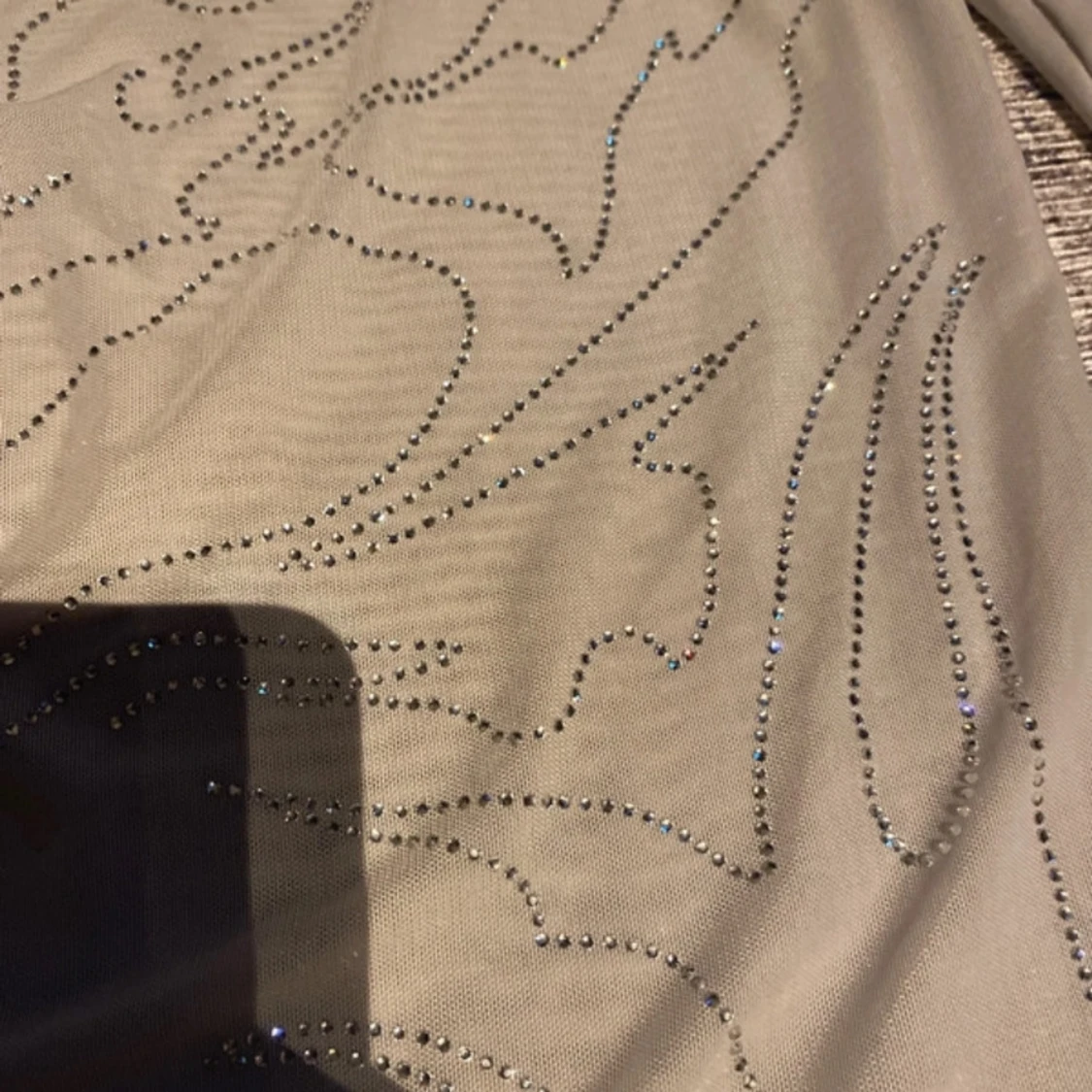 Beige långärmad topp från Weekday - 1