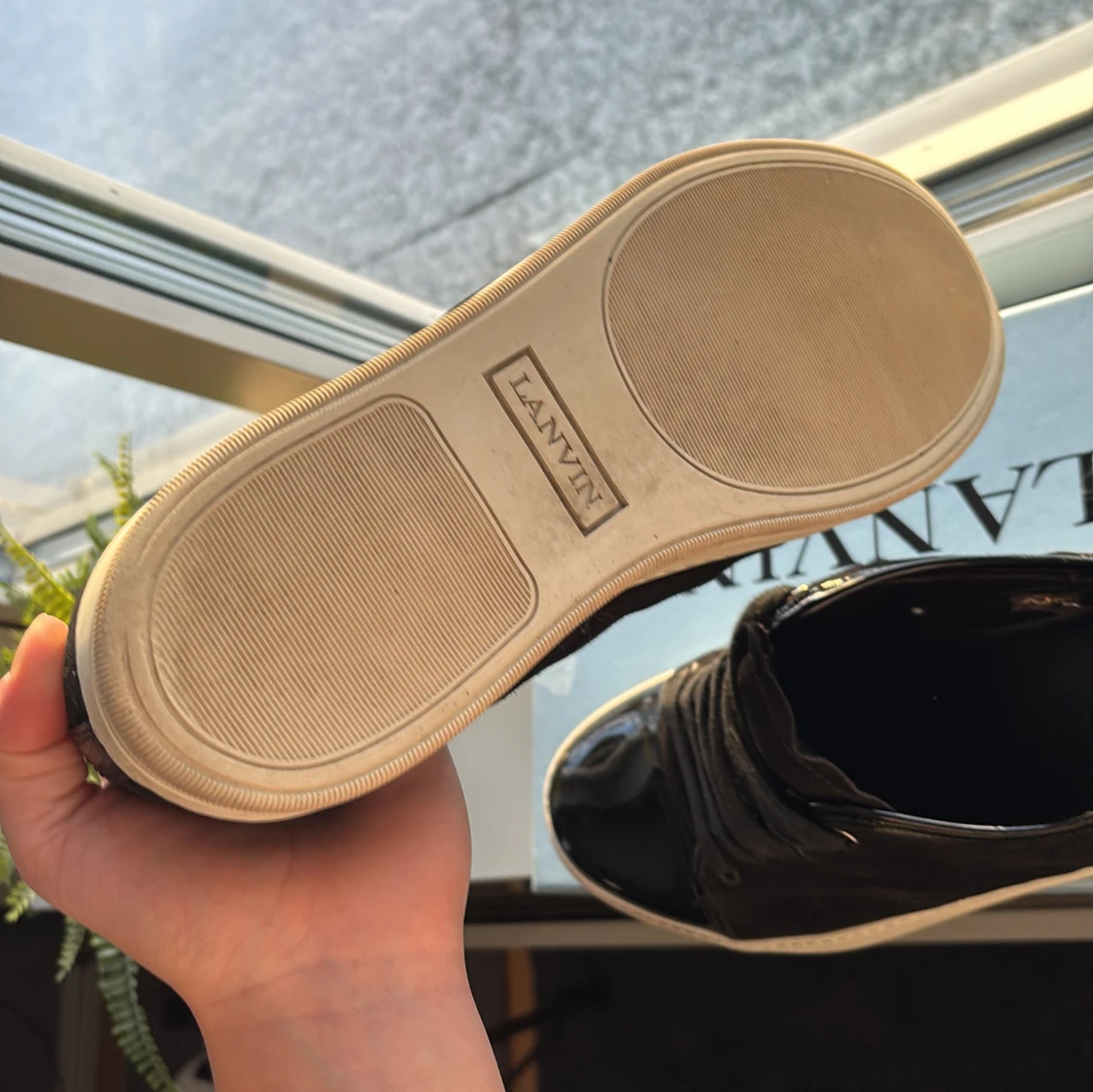 Svarta sneakers från Lanvin - 3