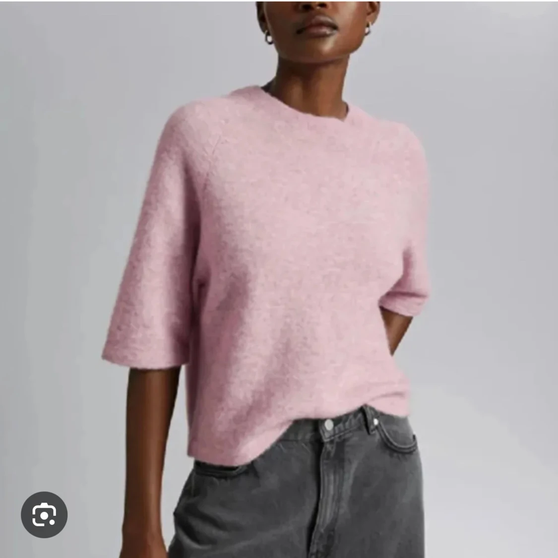 & other stories stickad t shirt 