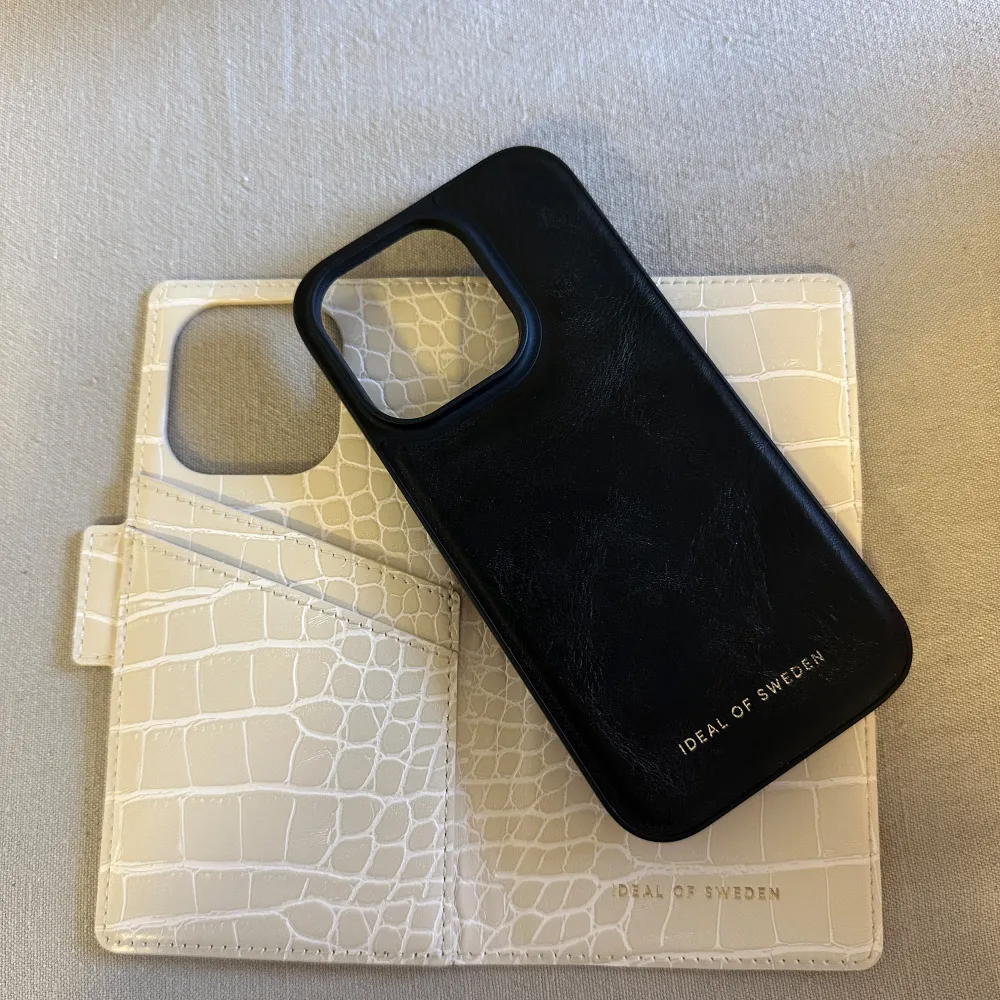 Skal till iPhone 14pro (kanske passar flera modeller). Oanvänt plånbokskal, nypris 399kr🥰. Accessoarer.