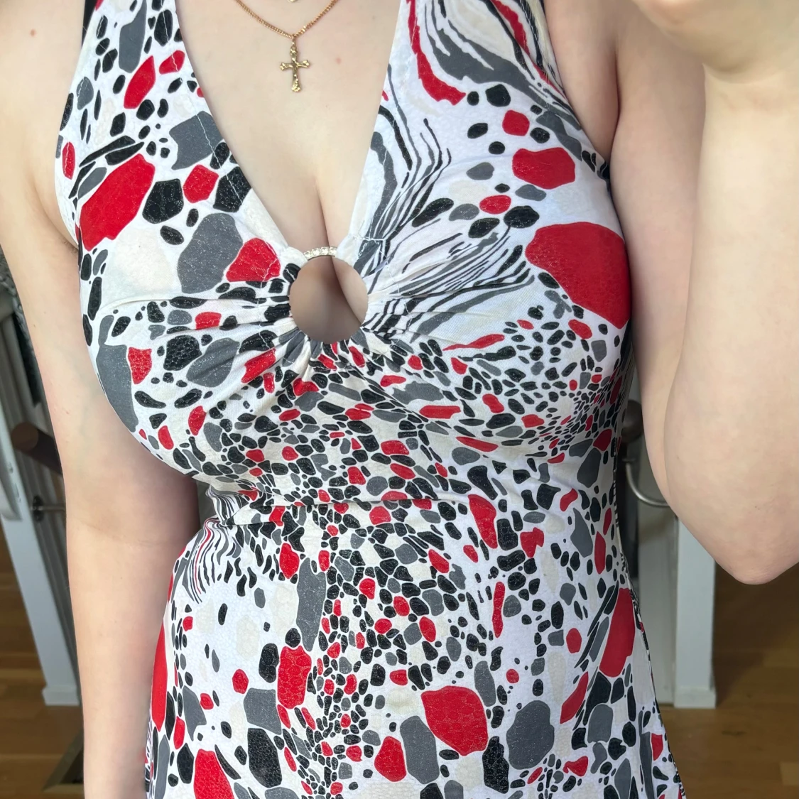 Kort sommar klänning  - 90