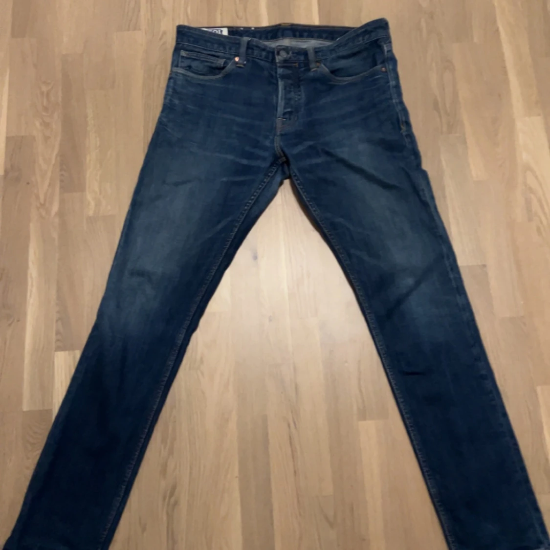 Mörkblå jeans - 90