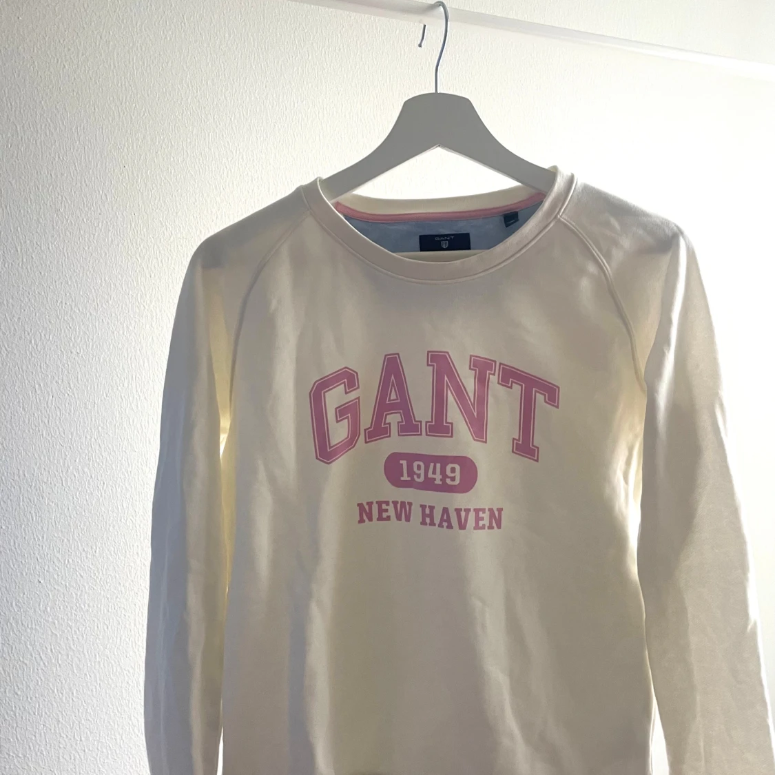 Vit långärmad tröja från GANT